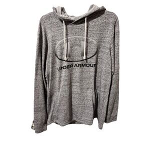 Under Armour Men's True Grey Heather Armour Fleece Hoodie #226